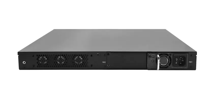 Interruptor administrado L3 48xGE RJ45, fuente de alimentación redundante de intercambio en caliente de 4x10G SFP