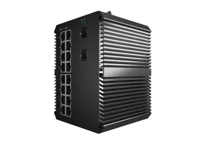 Interruptor administrado industrial L2 2 2x1000M SFP, 16X100/100/1000M RJ45