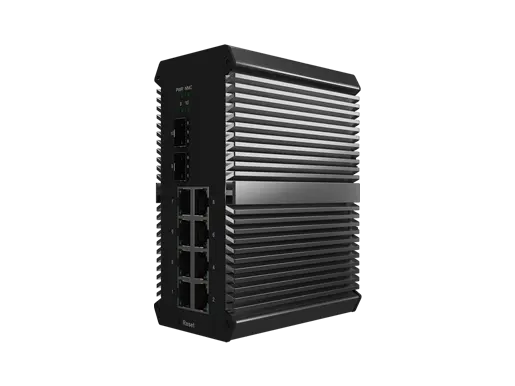 Interruptor administrado industrial L2 2 2x1000M SFP, 8x100/100/1000M RJ45