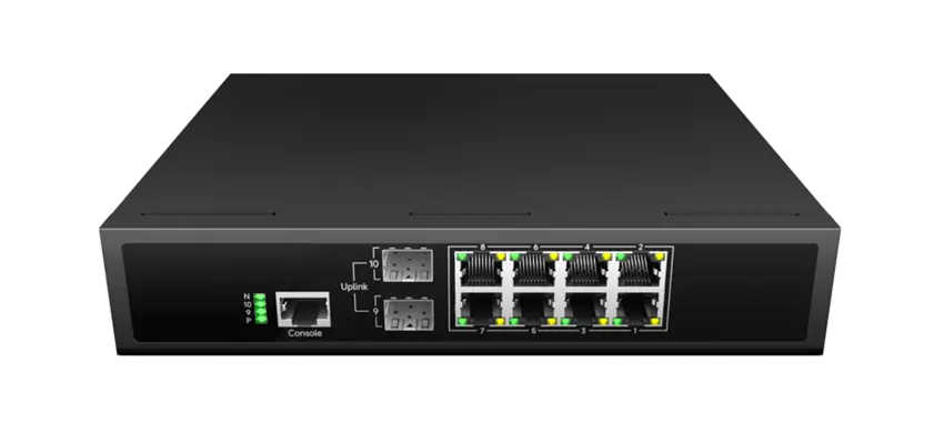 L3 Lite conmutador Ethernet gestionado 8x1G RJ45, 2x1G SFP