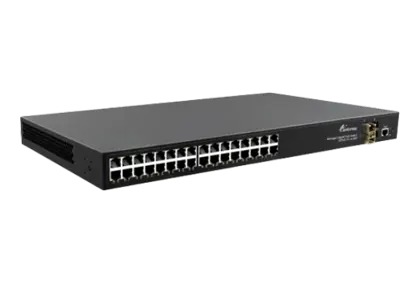 Conmutador PoE administrado Layer2 32x1-0/100/1000Base-T, 4xGigabit SFP