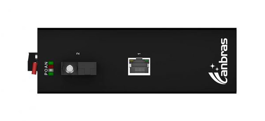 1x1000Base-X, 1x1-0/100/1000Base-T Industrial Ethernet Switch (PoE opcional)