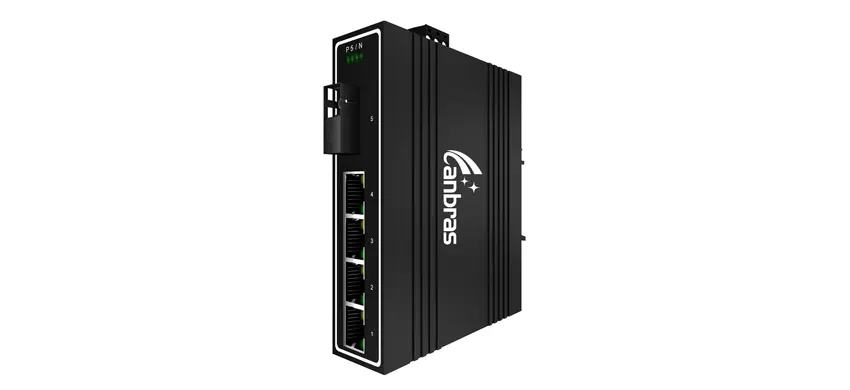 1x1000Base-X, 4x100/1000Base-T Industrial Ethernet Switch (PoE opcional