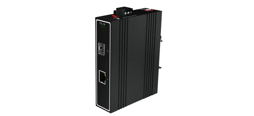 Convertidor de medios industrial no gestionado 1x1000Base-X, 1x100/100/1000Base-T