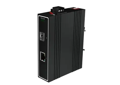 Convertidor de medios industrial no gestionado 1x1000Base-X, 1x100/100/1000Base-T