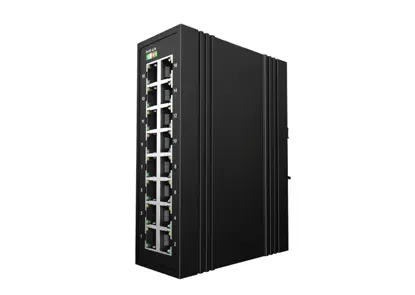 Conmutador Ethernet industrial no gestionado IS4N 16x1-0/100Base-TX