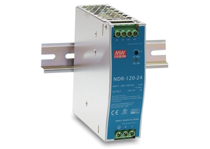 120W de salida única industrial DIN RAIL