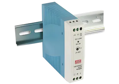 Fuente de alimentación industrial de carril DIN de salida única de 20W