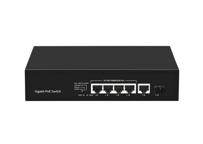 Interruptor Gigabit AI PoE BT de 6 puertos