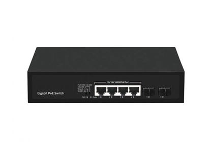 Interruptor Gigabit AI PoE BT de 6 puertos