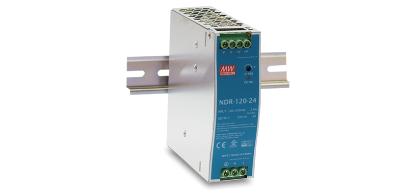 120W de salida única industrial DIN RAIL
