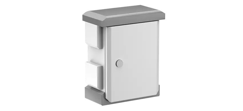 Caja inteligente híbrida de IoT solar: módulo de interruptor gestionado por electricidad de red de control solar (8GE PoE/Port1