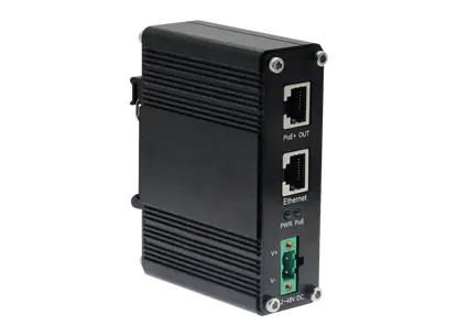 Inyector 10/100/1000Mbps/2,5G PoE industrial 30W