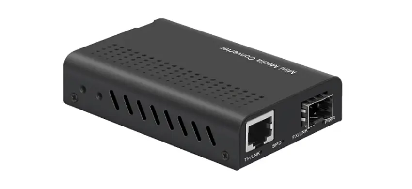 Convertidor de medios en miniatura de 10Gbps