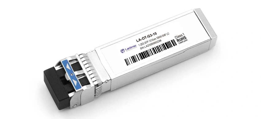 10 Gb/s SFP CWDM 80km transceptor