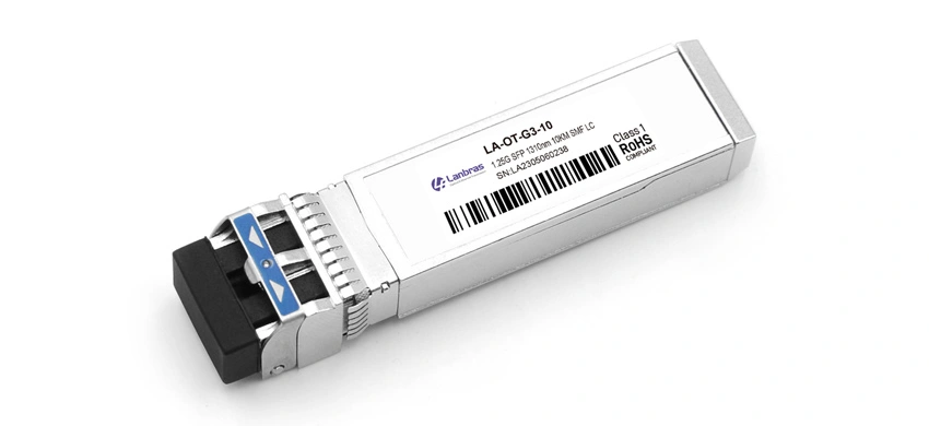 Transceptor DWDM XFP de 80km sintonizable de 10 Gb/s