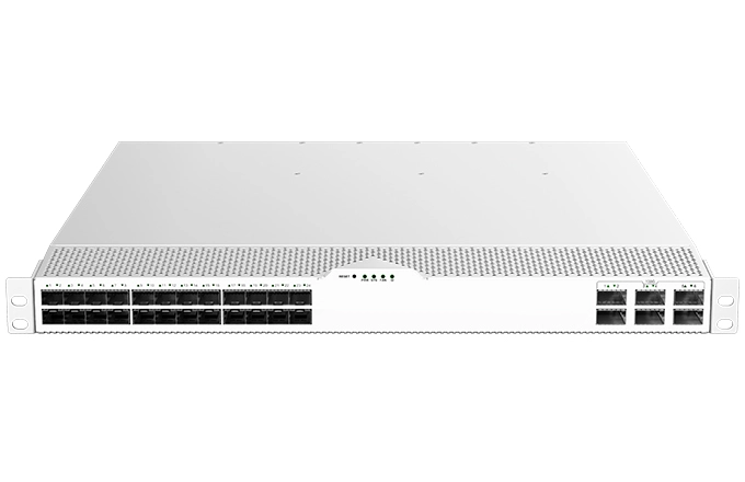 Interruptor de la caja blanca del centro de datos 24x10G SFP , 6x100G QSFP28