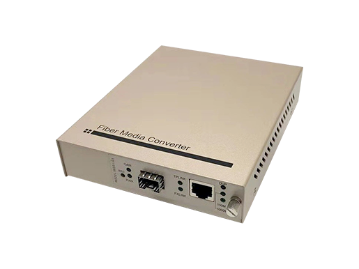 Convertidor de medios administrado independiente 10/100/1000Base-TX a 100/1000Base-FX