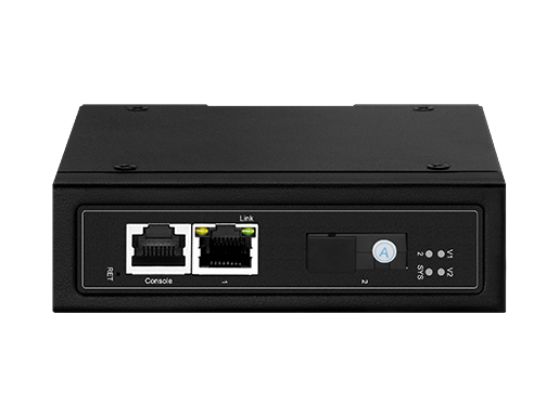 Convertidor de medios industriales-Capa 3 Lite gestionada