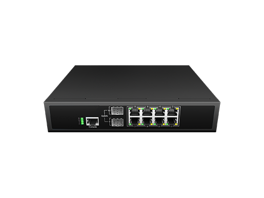 Conmutador Ethernet Gestionado Layer 3 Lite 2xGigabit SFP 8x10/100/1000Base-T