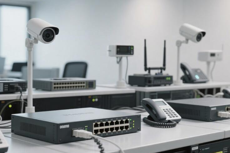 ¿Cuál es la diferencia entre un conmutador PoE Gigabit AI y un conmutador PoE?