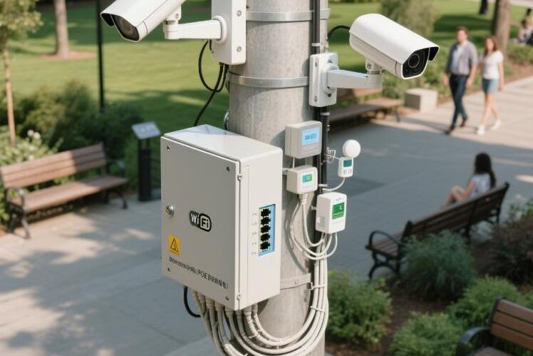 Aplicaciones comunes de las cajas de interruptores PoE al aire libre: