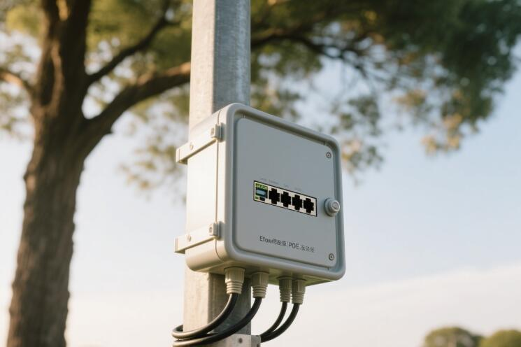 Características clave de las cajas de interruptores PoE al aire libre: