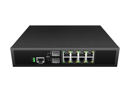 Conmutador PoE administrado L3 Lite 8x100/100/1000Base-T PoE , 2xGigabit SFP
