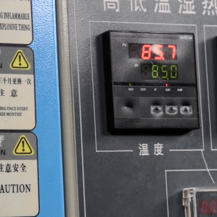 Interruptor de carril de DIN industrial: pruebas para temperaturas extremas altas y bajas